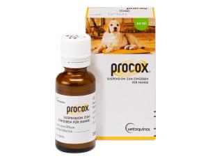 procox für Hunde Packshot von Vetoquinol