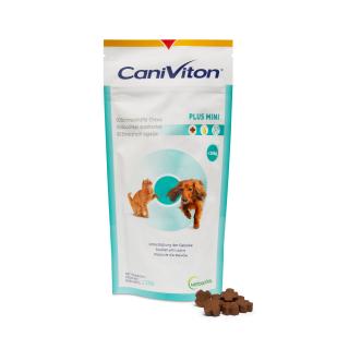 Caniviton Plus Mini Verpackung mit Chews für Hunde und Katzen